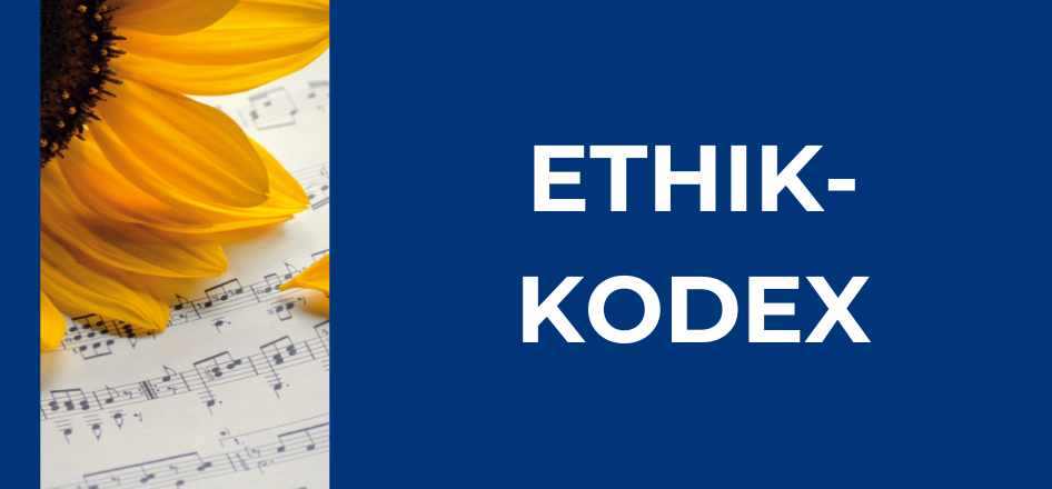Bild von unserem "Ethik-Kodex" mit Schriftzug